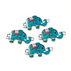 Zinc Alloy Connector Charms FIND-WH0108-91K-1