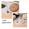 30Pcs 6 Styles Light Gold Plated Alloy Enamel Links/Connectors FIND-TA0001-57-9