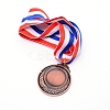 Sports Medal Zinc Alloy Pendant Cabochon Settings LS-PALLOY-WH0071-13R-1