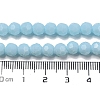 Opaque Glass Beads Stands X-EGLA-A035-P6mm-D10-5