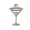 304 Stainless Steel Charms LS-STAS-G355-05B-P-1