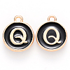 Golden Plated Alloy Charms ENAM-S118-02Q-1