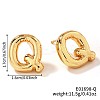 Brass Stud Earrings UV9543-17-1