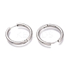 Tarnish Resistant 201 Stainless Steel Huggie Hoop Earrings EJEW-L256-05G-P-2