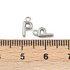 304 Stainless Steel Charms STAS-G356-08P-P-3