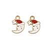 304 Stainless Steel Enamel Pendants STAS-G357-01G-05-1
