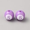Opaque Acrylic Beads LS-OACR-TAC0013-03G-1