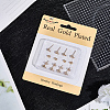 100Pcs 304 Stainless Steel Ball Post Stud Earring Findings STAS-BBC0008-46-7