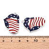 Independence Day Alloy Enamel Pendants ENAM-T022-46P-3