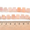 Natural Pink Aventurine Beads Strands G-D338-A04-01-5