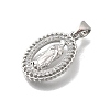 Brass Micro Pave Cubic Zirconia Pendants KK-D431-040P-2
