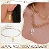 50Pcs 2 Colors Tibetan Style Alloy Pendants FIND-YW0008-53-6