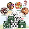 12Pcs 4 Styles Rectangle Football Print Paper Storage Candy Boxes CON-WH0095-58-6
