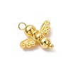 10Pcs Electroplated Synthetic Non-magnetic Hematite Beaded Angel Charms PALLOY-JF03636-02-4