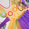 80s Fancy Dress Neon Accessories Tutu Party Costume Sets DIY-WH20062-11D-3