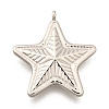 Non-Tarnish 304 Stainless Steel Pendants STAS-C073-03P-1-1