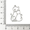 304 Stainless Steel Pendants STAS-F326-19P-3