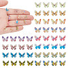 72Pcs 12 Colors 3D Resin Cabochons MRMJ-FI0001-01-1