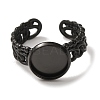 Curb Chains Shapes 304 Stainless Steel Ring Components STAS-P454-04B-B-2