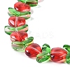 Transparent Glass Beads Strands GLAA-B021-04C-3