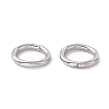 Non-Tarnish 304 Stainless Steel Open Jump Rings X-STAS-C040-01J-P-4