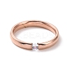 Crystal Rhinestone Simple Thin Finger Ring RJEW-I089-49RG-2