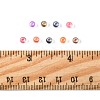 50G 3 Colors Halloween Transparent Glass Round Seed Beads SEED-FS0001-41-5