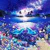 DIY Sea Animals Theme Diamond Painting Kits DIAM-PW0004-093H-1