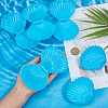 Shell Shape Plastic Candy Storage Box AJEW-WH0472-90A-3