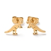 304 Stainless Steel Stud Earrings EJEW-B022-01G-1