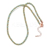 3.5MM Round Nylon Cotton Cord Necklace Making NJEW-C106-03RG-2