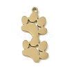 304 Stainless Steel Pendants LS-STAS-E501-01G-02-1