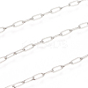 Tarnish Resistant 304 Stainless Steel Paperclip Chains CHS-F010-01B-P-2