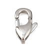 316 Stainless Steel Lobster Claw Clasps STAS-C154-02E-P-1