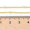 Brass Satellite Chains Necklace for Women LS-NJEW-P265-43G-2