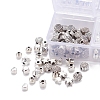 300Pcs 6 Style Tibetan Style Alloy Spacer Beads TIBE-YW0001-24-4
