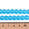 Baking Paint Transparent Glass Bead Strands X-GLAA-S031-8mm-37-4