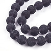 Transparent Glass Beads Strands GLAA-T032-T10mm-MD03-3