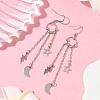 304 Stainless Steel Dangle Earrings EJEW-JE06591-01-1
