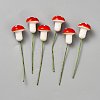 Resin Artificial Mushroom for Garden Ornament Flower Pots Bonsai Micro Landscape Decoration AJEW-WH0567-54A-1