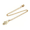 201 Stainless Steel Pendant Necklaces LS-NJEW-T009-JN135-40-2-2