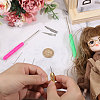 DIY Doll Hair Making Supplies Kits TOOL-GL0001-17-3