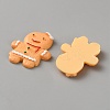 Opaque Resin Cabochons RESI-WH0026-140B-2