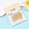 SHEGRACE Brass Shell Shape Charms XGR0170G-107G-6