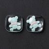 Transparent Resin Cabochons RESI-G034-A07-3