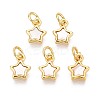 Brass Pendants KK-R162-001A-G-1