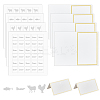 Paper Table Place Cards AJEW-OC0005-74-1