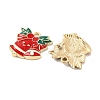 Christmas Theme Rack Plating Alloy Pendants FIND-M020-04G-01-2