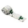 Christmas Theme Polyester Imitation Linen Ribbon LS-OCOR-M008-01C-3