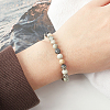 2 Strands Round Natural Polychrome Jasper/Picasso Stone/Picasso Jasper Beads Strands G-OC0002-72-7